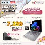 Lenovo Yoga Pro 7 14ASP9 83HN0015MJ Laptop (R9 AI-365,32GB,1TB SSD,Integrated Graphics,H&S,14.5”2.8K OLED,W11H,Luna Grey,2Y)