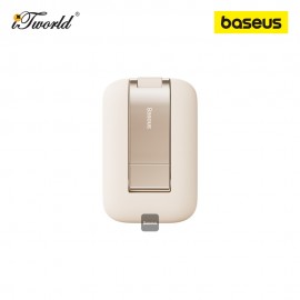 Baseus Seashell Series Folding Phone Stand (with Mirror) - Beige 6932172629915