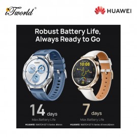 Huawei Watch GT 5 - Blue Woven Strap 46mm
