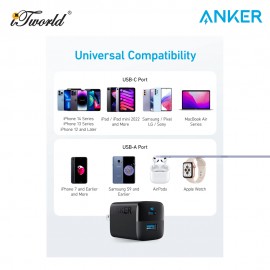 Anker 323 Wall Charger A2331 - Black