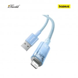 Baseus Explorer Series Fast Charging with Smart Temperature Control USB to Lightning 2.4A 1M - Blue