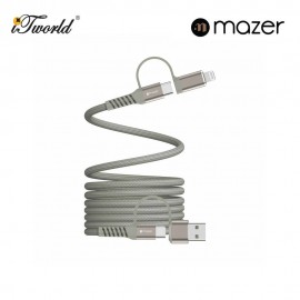 Mazer InfiniteLink Cobra Magnetic 4-in-1 1M/60W Fast Charging Cable 8881304545655
