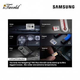 Samsung PRO Plus Sonic the Hedgehog +Adapter microSDXC 1TB