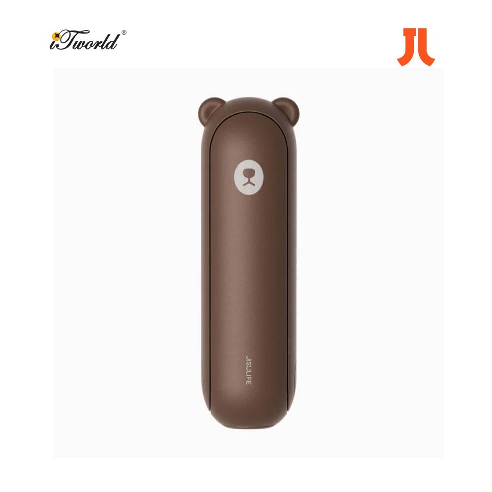JISULIFE Tri-Power Mode HandHeld Fan Life8 Plus - F8X Brown 6975061531036
