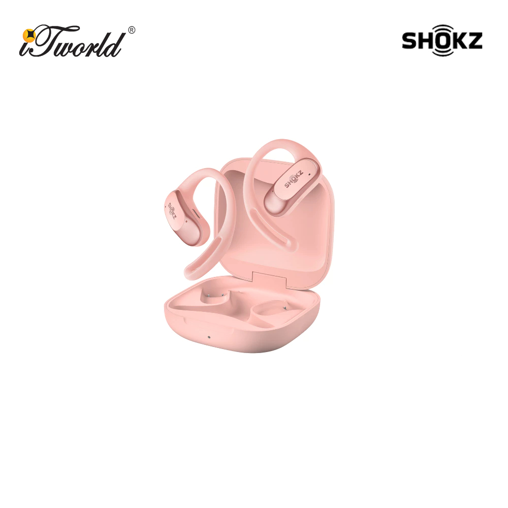 Shokz OpenFit Air Open-Ear True Wireless Earbuds - Pink T511-ST-PK 810092678687