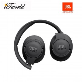 JBL T720BT Wireless Over-Ear Headphones - Black 050036395083
