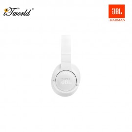 JBL T720BT Wireless Over-Ear Headphones - White 050036395090