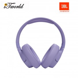 JBL T720BT Wireless Over-Ear Headphones - Purple 050036395113