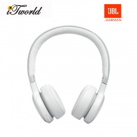 JBL LIVE 670NC Wireless Over-Ear NC Headphones-White 050036397636