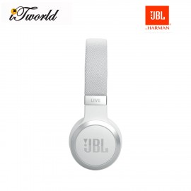JBL LIVE 670NC Wireless Over-Ear NC Headphones-White 050036397636