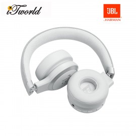 JBL LIVE 670NC Wireless Over-Ear NC Headphones-White 050036397636
