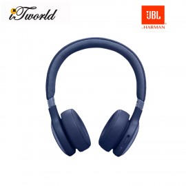JBL LIVE 670NC Wireless Over-Ear NC Headphones-Blue 050036397643
