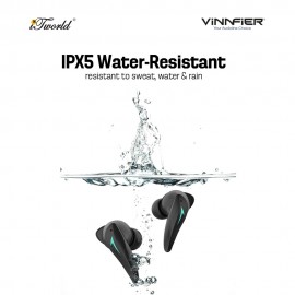 Vinnfier Bluetooth Noise Cancellation Gaming EarBud XTREME PRO 3 - WHITE 9555637204945