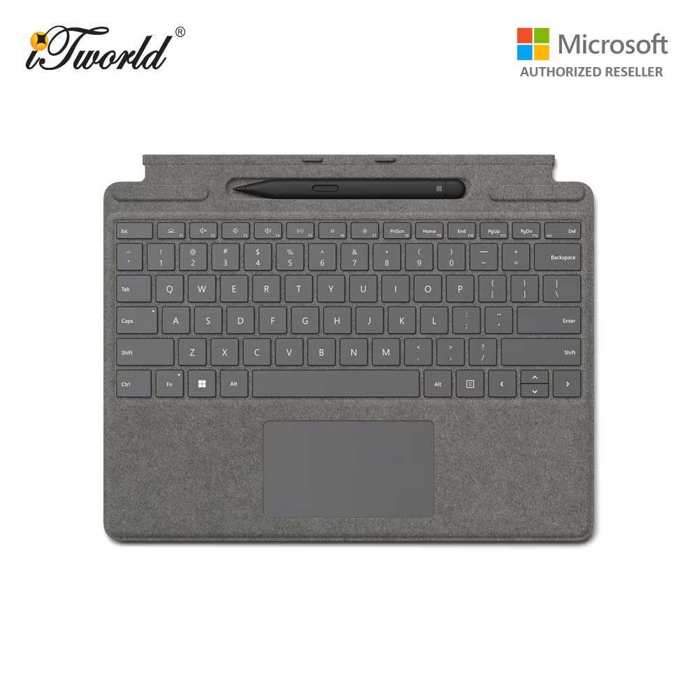 Microsoft Surface Pro  13" Keyboard with Slim Pen Platinum - 8X6-00228