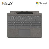 Microsoft Surface Pro? 13" Keyboard with Slim Pen Platinum - 8X6-00228