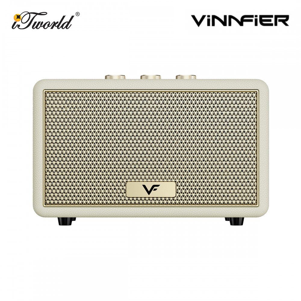 Vinnfier NEOBOOM XTREME 300 Wireless Bluetooth Speaker - Cream