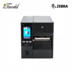 ZEBRA ZT411 4-inch Industrial Thermal Transfer Printer 300 dpi with 4.3-inch Color Touch Display, UK/AU/JP/EU Cords, USB, 10/100 Ethernet, Bluetooth 4.1/MFi (ZT41143-T0P0000Z)