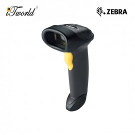 [Ready Stock] Zebra LS2208 1D Wire Barcode Scanner with Stand USB kit (LS2208-SR20007R-UR)