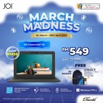 JOI Classmate 10 (Celeron N4020,4GB,128GB eMMC,Intel UHD Graphics 600,11.6”HD,W10 Pro,Grey)