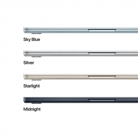 Apple 13-inch MacBook Air, M4 chip with 10-core CPU and 8-core GPU, 16GB, 256GB SSD - Sky Blue