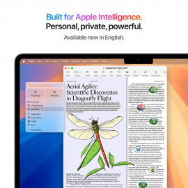 Apple 13-inch MacBook Air, M4 chip with 10-core CPU and 8-core GPU, 16GB, 256GB SSD - Sky Blue