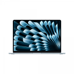 Apple 15-inch MacBook Air, M4 chip with 10-core CPU and 10-core GPU, 24GB, 512GB SSD - Sky Blue