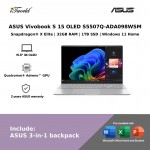 ASUS Vivobook S 15 OLED S5507Q-ADA098WSM Laptop (Snapdragon  ® X Elite X1E 78 100 | 15.6”3.2K OLED | 32GB RAM | 1TB SSD | Qualcomm  ® Adreno™ GPU | Windows 11 Home)