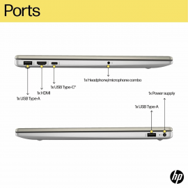 HP Laptop 15-fd0476TU 15.6'' FHD (Intel  ® Core™ i5-1334U | 8GB | 512GB | Intel Iris Xe | Microsoft Office Home and Student + 1 Year Office 365 Basic)
