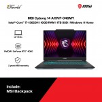 MSI Cyborg 14 A13VF-046MY Gaming Laptop (i7-13620H,16GB,1TB SSD,RTX4060 8GB,14”FHD+,W11H,Black,2Y)