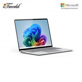 Microsoft Surface Laptop - Copilot+ PC - 13.8" touchscreen - Snapdragon  ® X Plus - 16GB Memory -  256GB SSD - (Latest Model, 7th Edition) - Platinum - ZGJ-00018