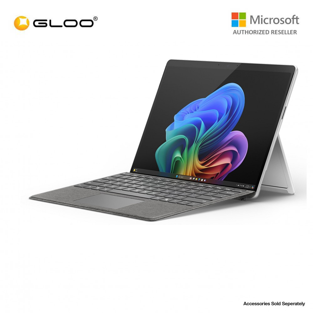 Microsoft Surface Pro - Copilot+ PC - 13" OLED Touchscreen - Snapdragon  ® X Elite -16GB Memory - 512GB SSD - (Latest Model, 11th Edition) - Platinum - ZIA-00013