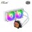 Cooler Master MasterLiquid 240L Core ARGB White CPU Liquid Cooler (CM-MLW-D24M-A...