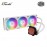 Cooler Master MasterLiquid ML360L ARGB V2 Liquid CPU Cooler – White (MLW-D36M-...