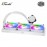 Cooler Master MasterLiquid ML360L ARGB V2 Liquid CPU Cooler – White (MLW-D36M-...