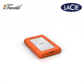 LaCie Rugged Mini USB 3.0 With Rescue Portable Hard Drive (LAC301558)