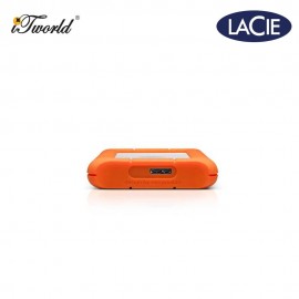 LaCie Rugged Mini USB 3.0 With Rescue Portable Hard Drive (LAC301558)