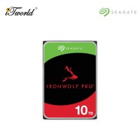 IronWolf Pro NAS 10TB 3.5" 7200RPM SATA Hard Drive (ST10000NT001)