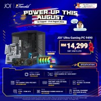 JOI Ultra Gaming PC 9490 (Intel core Ultra 9-285K /32GB RAM/1TB SSD/RTX5080/DOS