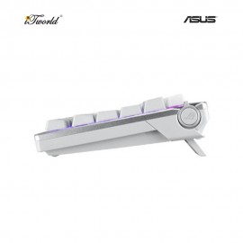 ASUS M701 ROG AZOTH NX RGB MECHANICAL KEYBOARD - WHITE 90MP031B-BKUA11