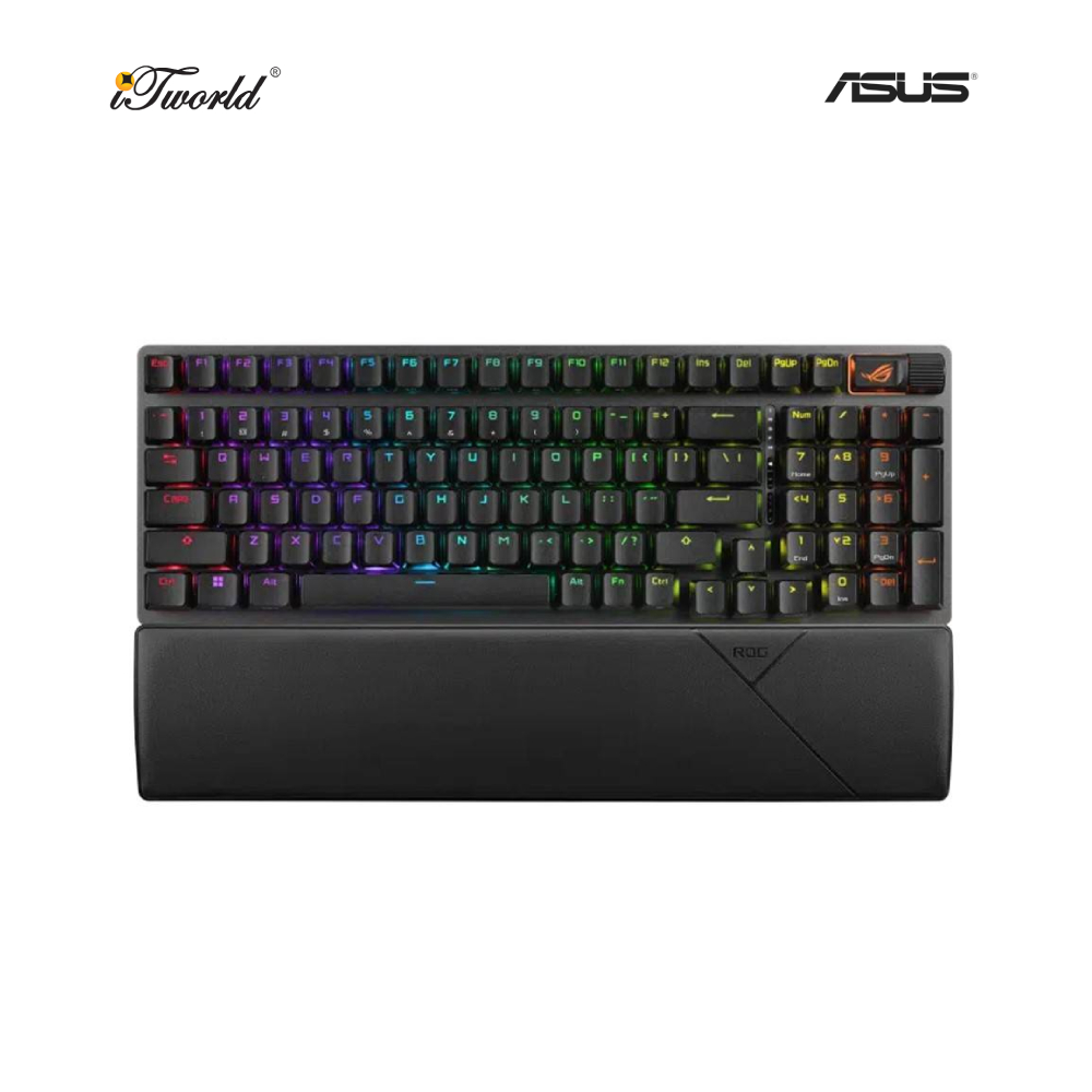 ASUS X901 ROG STRIX SCOPE II 96 WIRELESS KEYBOARD WITH NX STORM SWITCH 90MP037B-BKUA00