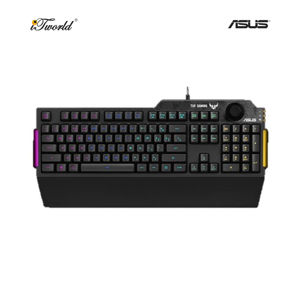 ASUS RA04 TUF GAMING K1 RGB GAMING KEYBOARD (90MP01X0-BKUA00)