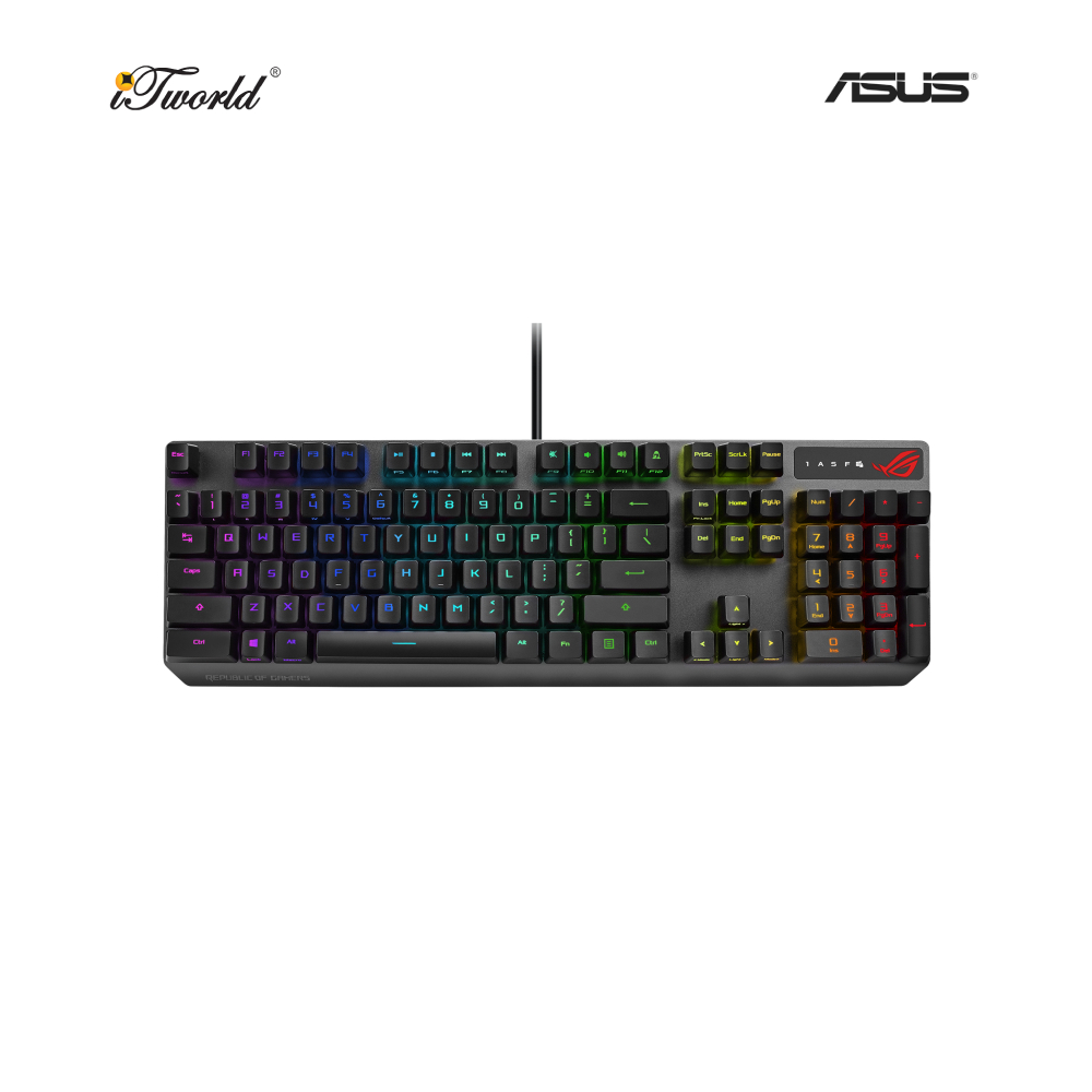 ASUS XA05 ROG STRIX SCOPE RX/RD/US GAMING KEYBOARD (90MP0240-BKUA00)