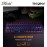 Tecgear CONTROL 87-Key Wireless RGB Mechanical Keyboard Black-Jerrzi Blue Switch...