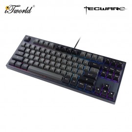 Tecware Veil 87 Pre-Built Pearl Linear Switch Mechanical Keyboard - Black TWKB-VEIL87BK-LNR