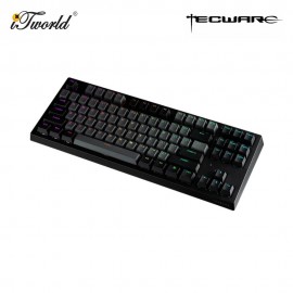 Tecware Phantom+ Elite 87 RGB Black Mechanical Keyboard - Wraith Brown Switch (TWKB-PE87PZT-BKWBR)