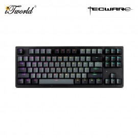 Tecware Phantom+ Elite 87 RGB Black Mechanical Keyboard - Wraith Brown Switch (TWKB-PE87PZT-BKWBR)
