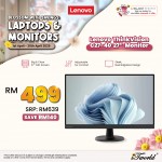 (Ready stock) Lenovo ThinkVision C27-40 27" Monitor (63DDKAR6WW)