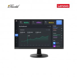 (Ready stock) Lenovo 23.8" Thinkvision C24-40 VA FHD 75Hz 4ms Freesync Monitor - 63DCKAR6WW