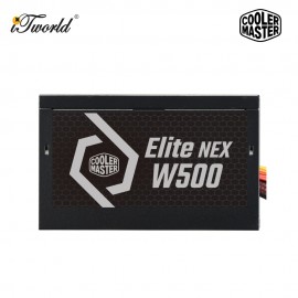 Cooler Master Elite Nex White W500 Power Supply (CM-MPW-5001-ACBW-BUK)