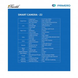 PRIMERO Smart Camera Z2 9551017230214